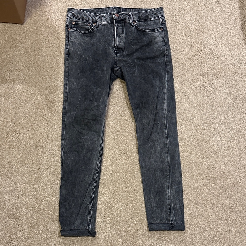 Topman Black Slim Jeans